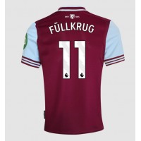 Camisa de Futebol West Ham United Niclas Fullkrug #11 Equipamento Principal 2024-25 Manga Curta